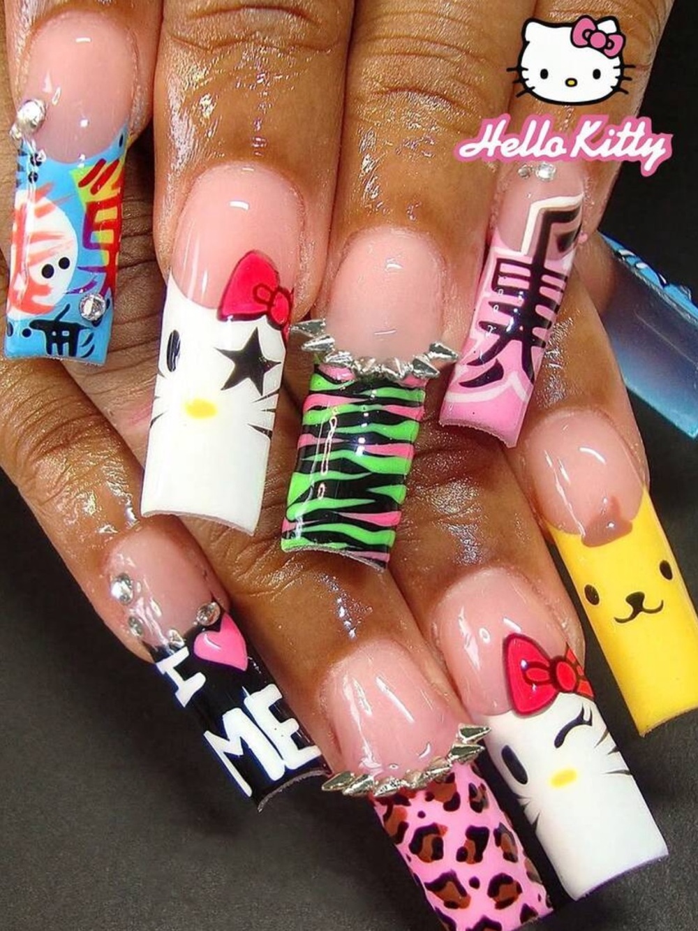 24pc Press On Nail Set from the Nail Bar 💅